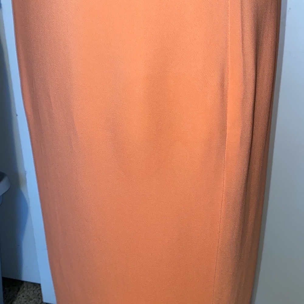 VIKTOR & ROLF ORANGE MIDI DRESS SMALL - Picture 5 of 16